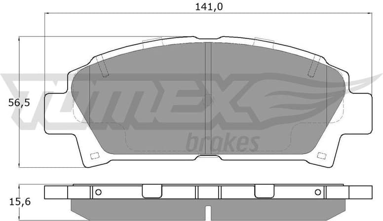 Brake Pad Set, disc brake TX 13-63