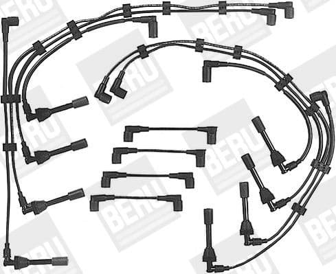 Ignition Cable Kit ZEF 586 (BorgWarner (BERU)) - image 2