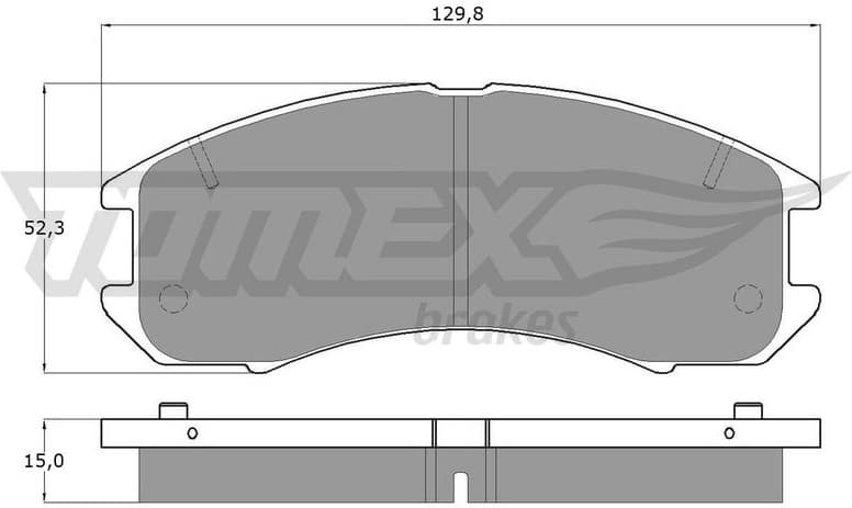 Brake Pad Set, disc brake TX 10-561