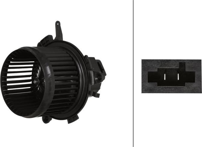 Interior Blower 8EW 366 400-951