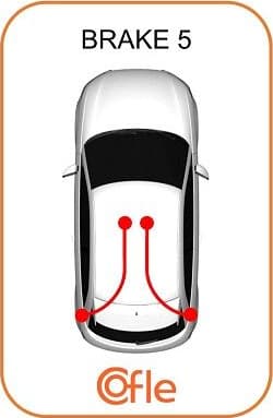 Cable handbrake 10.8065 - image 2