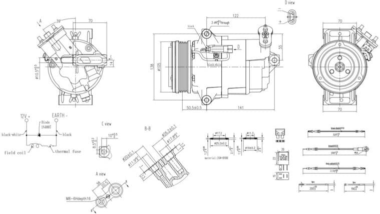 Compressor, air conditioning >>> Easy2Fit <<< 8FK 366 200-761 - image 6