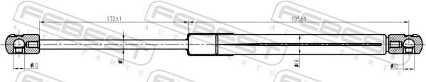 Gas Spring, boot/cargo area 24117-005 - image 2