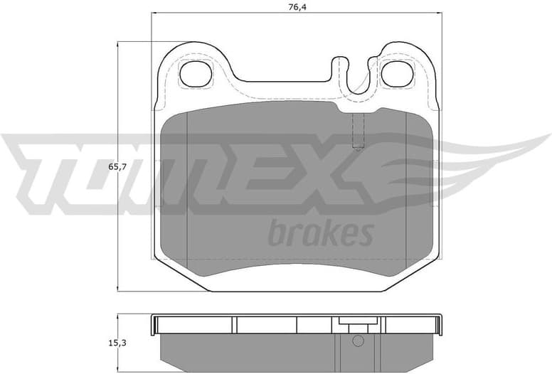 Brake Pad Set, disc brake TX 12-86