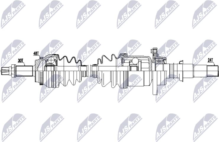 Drive Shaft NPW-TY-212