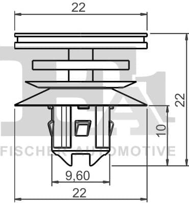 Clip, trim/protection strip 11-40008.5 - image 2