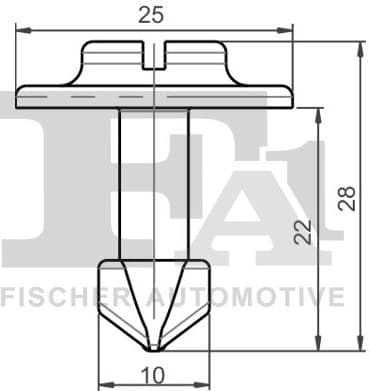 Clip, trim/protection strip 11-40085.5 - image 2