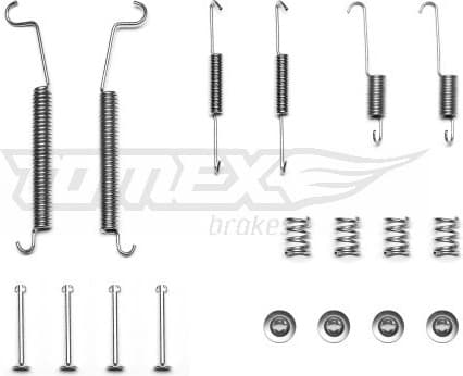 Accessory Kit, brake shoes TX 40-67