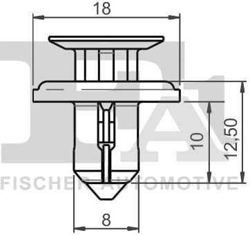 Clip, trim/protection strip 75-30006.5 - image 2