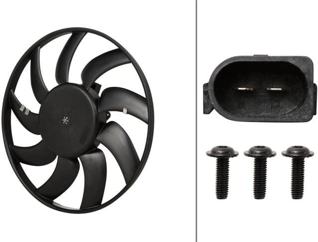 Fan, engine cooling 8EW 366 420-601