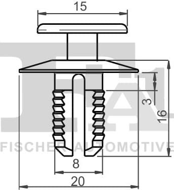 Clip, trim/protection strip 10-20002.5 - image 2
