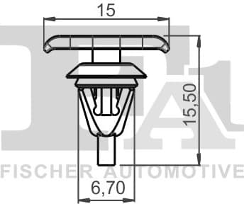 Clip, trim/protection strip 77-40003.5 - image 2