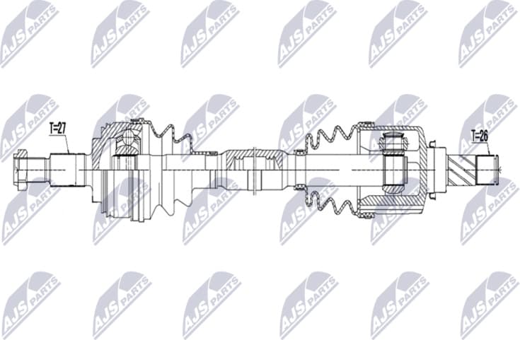 Drive Shaft NPW-RE-246