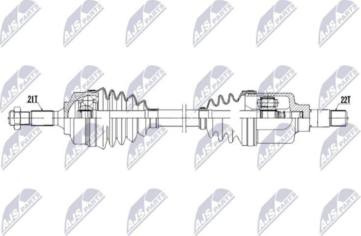Drive Shaft NPW-PE-126