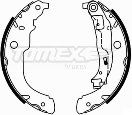 Brake Shoe Set TX 21-96