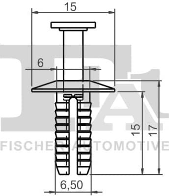 Clip, trim/protection strip 11-20021.5 - image 2