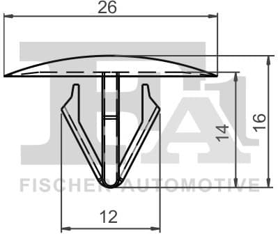 Clip, trim/protection strip 89-10001.5 - image 2