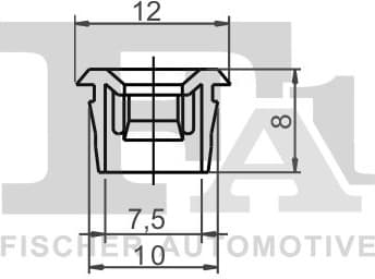 Clip, trim/protection strip 10-60011.5 - image 2