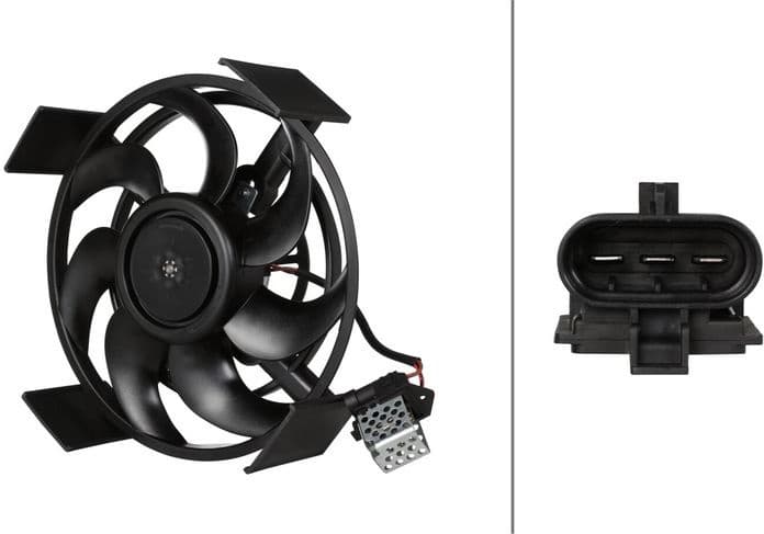 Fan, engine cooling 8EW 366 420-581