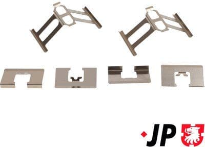 Accessory Kit, disc brake pad JP 3464002610