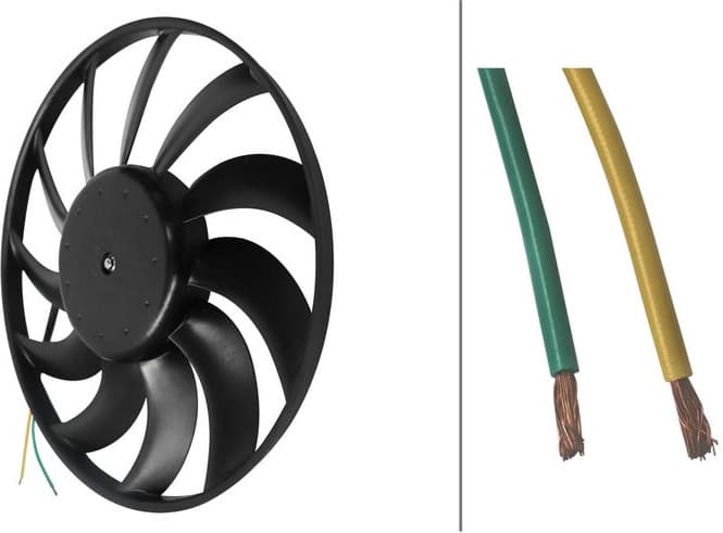 Fan, engine cooling 8EW 366 420-091