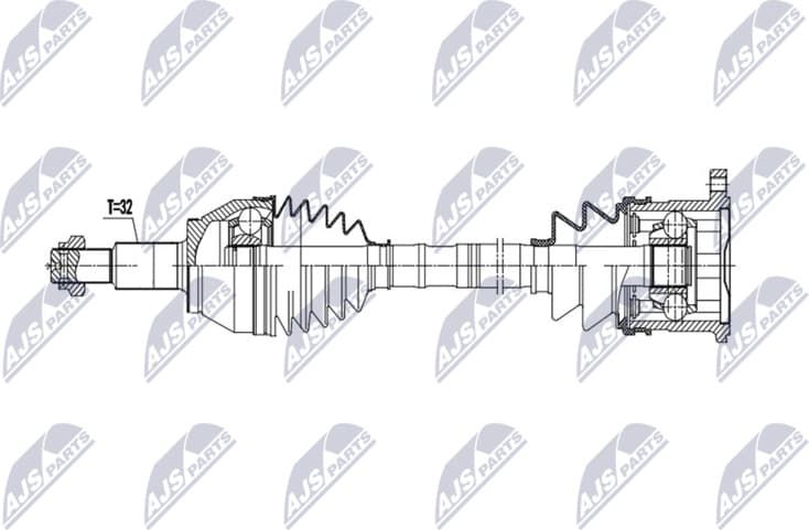 Drive Shaft NPW-NS-183
