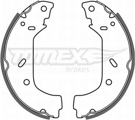 Brake Shoe Set TX 20-98