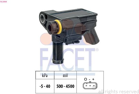 Sensor, exhaust pressure OE Equivalent 10.3444