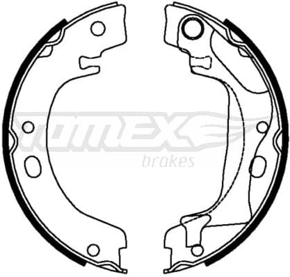 Brake Shoe Set TX 22-28