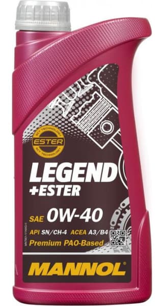 Engine Oil MANNOL 7901 Legend+Ester 0W-40 MN7901-1
