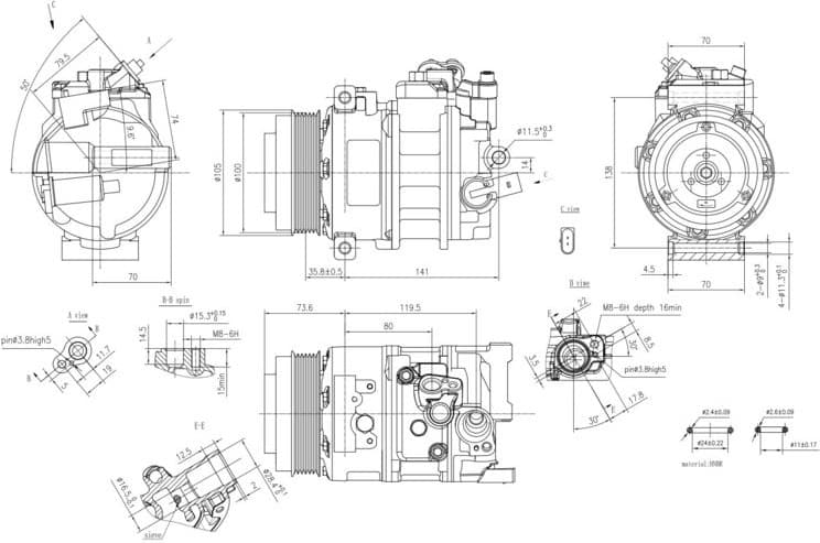 Compressor, air conditioning >>> Easy2Fit <<< 8FK 366 201-191 - image 5