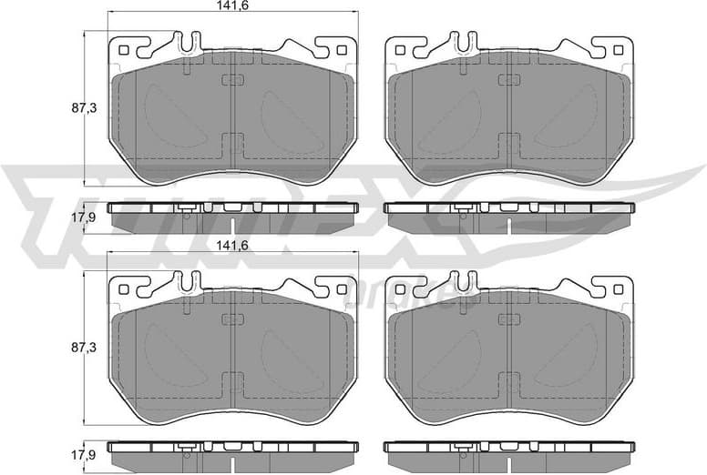 Brake Pad Set, disc brake TX 60-21