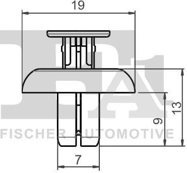 Clip, trim/protection strip 77-20007.5 - image 2