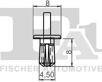 Clip, trim/protection strip 21-20005.5 - image 2