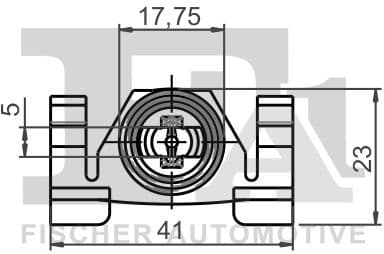 Clip, trim/protection strip 14-40075.5 - image 2