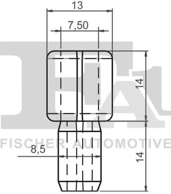 Clip, trim/protection strip 11-10035.5 - image 2
