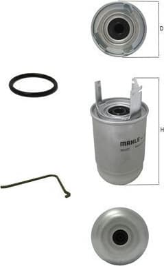 Filter diesel fuel KL1252D