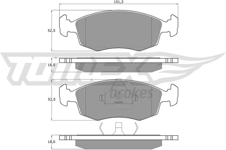 Brake Pad Set, disc brake TX 11-32