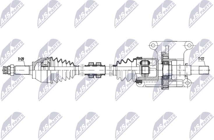 Drive Shaft NPW-NS-182