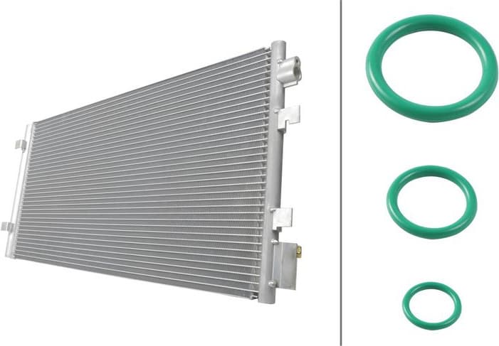 Condenser, air conditioning >>> Easy2Fit <<< 8FC 366 221-731