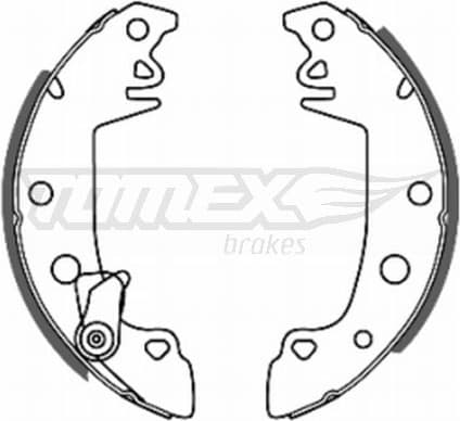 Brake Shoe Set TX 20-68
