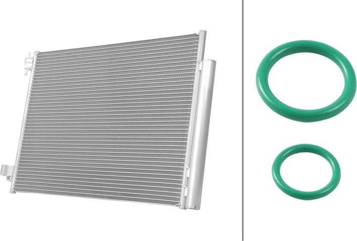 Condenser, air conditioning >>> Easy2Fit <<< 8FC 366 221-371