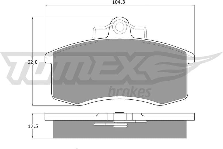 Brake Pad Set, disc brake TX 10-36