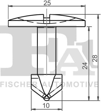 Clip, trim/protection strip 11-40087.5 - image 2