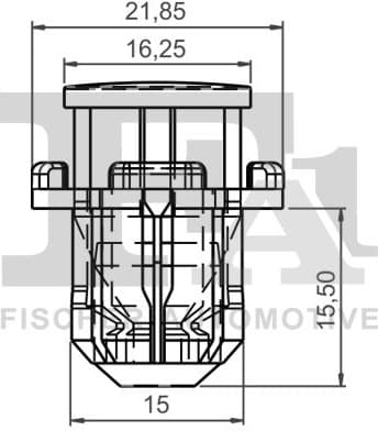 Clip, trim/protection strip 33-20007.5 - image 2