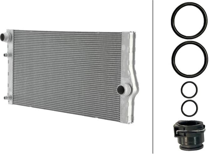 Radiator, engine cooling >>> Easy2Fit <<< 8MK 366 301-811