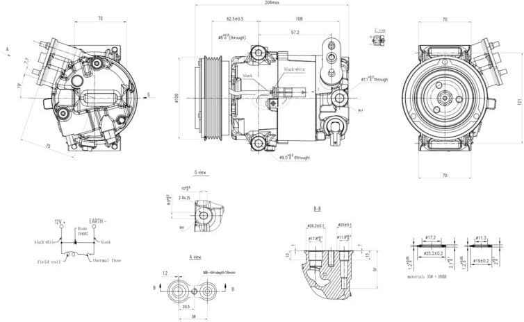 Compressor, air conditioning >>> Easy2Fit <<< 8FK 366 200-521 - image 6