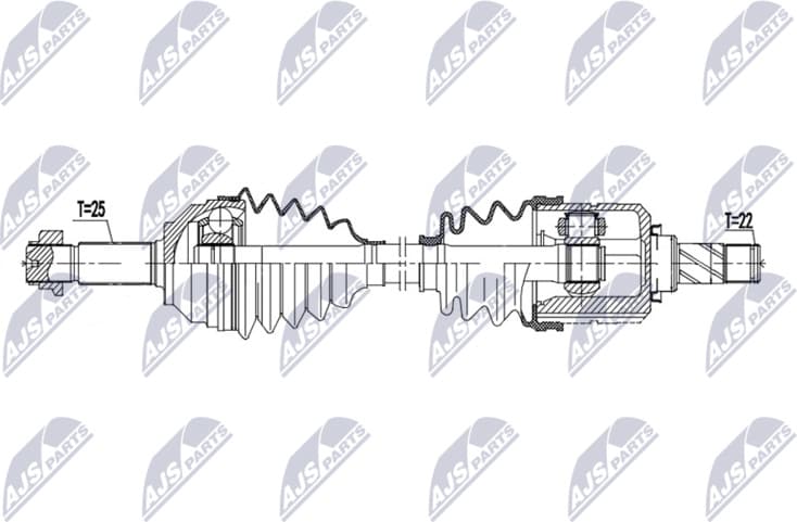 Drive Shaft NPW-MG-008