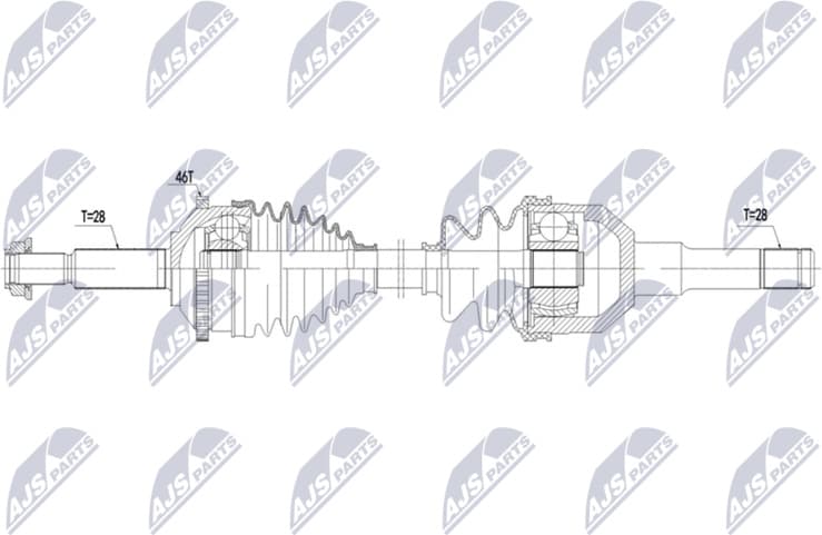 Drive Shaft NPW-JG-016