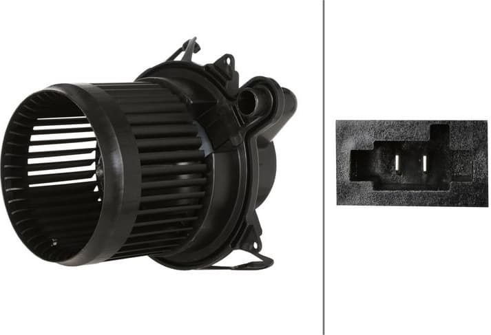 Interior Blower 8EW 366 400-931